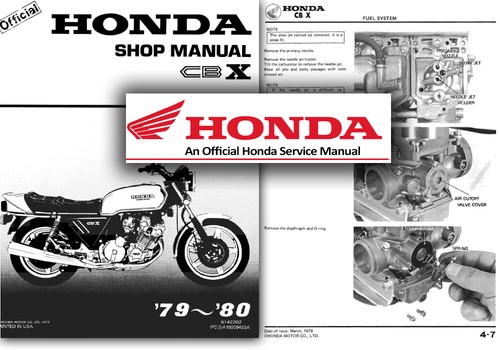 Honda cbx1000 service manual - honda,