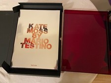 Kate Moss by Mario Testino Book Numbered 1170 signed
