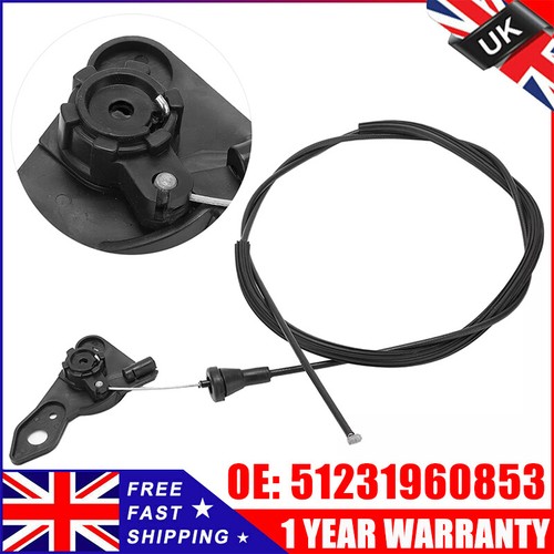 Car hood release cable left - cable,