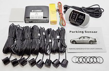 CISBO 8 SENSORS FRONT AND REAR PARKING REVERSING SENSOR BUZZER LED DISPLAY KIT