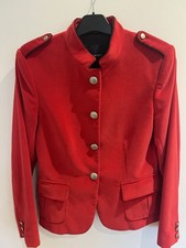 Stunning Velvet  Military Style Jacket by Gant Size 10/12