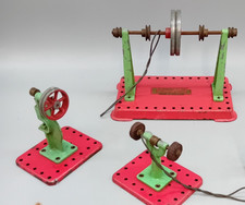 MAMOD Static Steam Engine Line Shafts With 2 tin plate panels