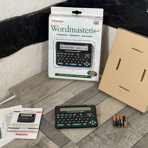 Franklin wordmaster plus - franklin,