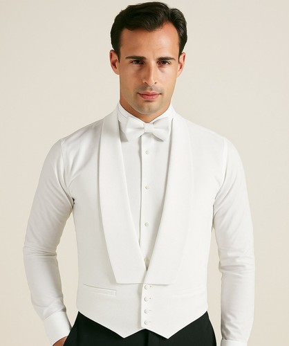 White marcella tie men - white,