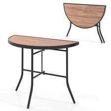 COSTWAY Half-Round Folding