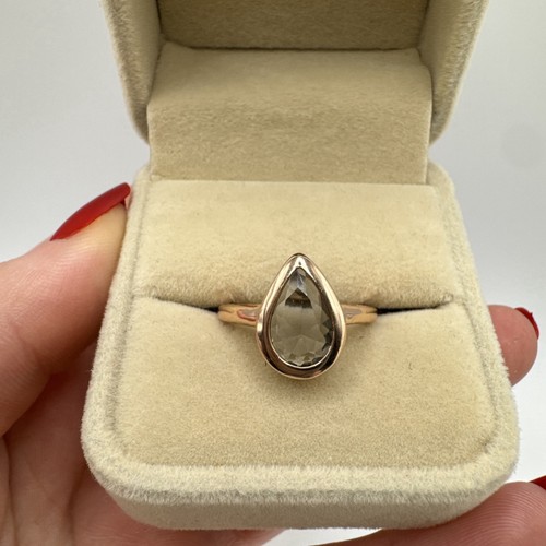 14ct rolled rose gold ring - 14ct,