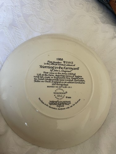 Vintage wedgewood morning - wedgewood, 'morning