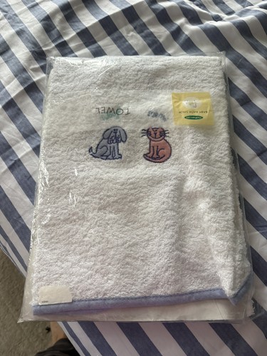 Vintage baby towel mothercare - vintage,