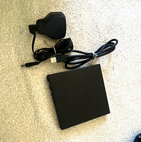 Black external usb optical - black,