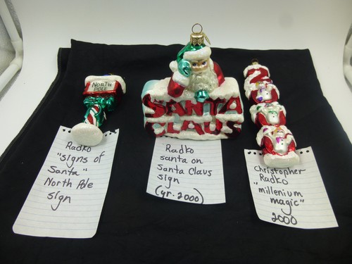 Christopher radko ornaments - radko,