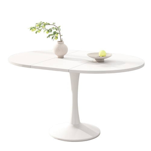 Extendable round oval dining - extendable,