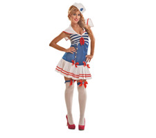 Ladies Sailor Girl Costume and
