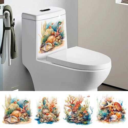 Toilet sticker underwater - toilet,