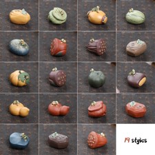 Small Frog Statue Tea Pet