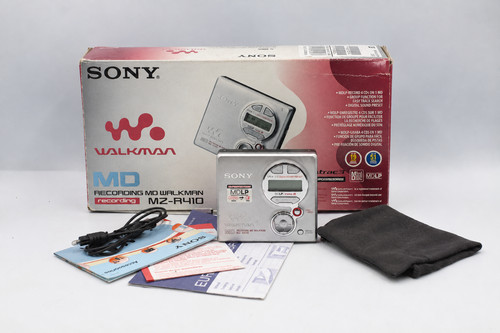 Sony r410 recording - sony, mz-r410