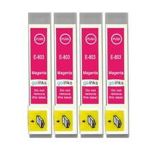 4 Magenta Ink Cartridges for