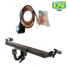 Horizontal Detachable Towbar + 13 Pin Universal Wiring Kit For Peugeot