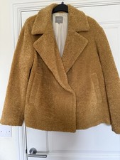 Next Caramel Teddy Coat Size