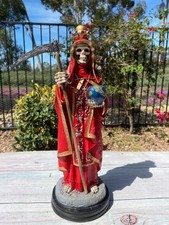 Santa Muerte Color Red / Owl /