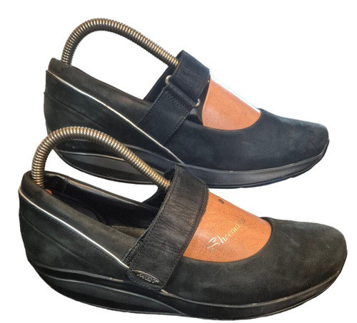 Mbt women black leather mary - black,