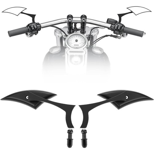 Black blade side rearview - side,
