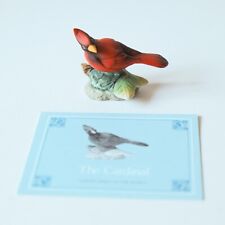 Franklin Mint Garden Birds of the World Cardinal Ornament Vintage 1980s