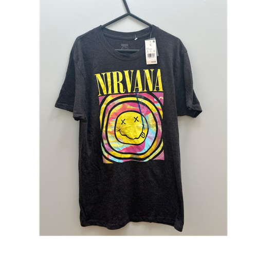 Nirvana smiley face tie - smiley,