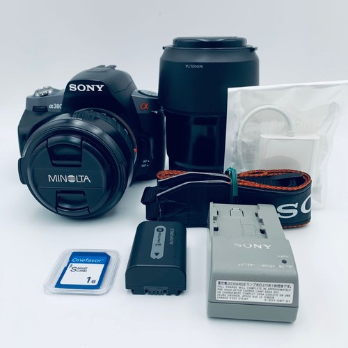 Sony alpha 380 dslr a380 - alpha,