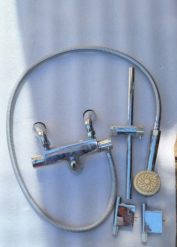 Aqualisa chrome shower - set, –