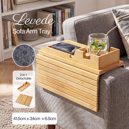 Levede sofa arm - arm, tray