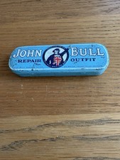 Vintage John Bull Tyre Puncture Repair Outfit tin with some contents