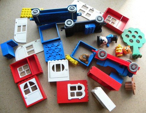 Lego 80s mix pieces - 80s,
