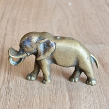 Vintage Brass Elephant Figure