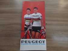 TOM SIMPSON PEUGEOT CYCLES  ADVERTISING PAMPHLET PX 10 etc