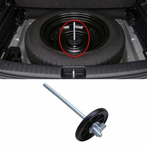Spare tire fixing - fixing, screw