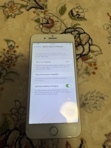 Apple iphone plus 256gb gold - iphone, 8