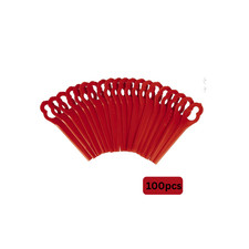 100 Plastic Blades for Lawn