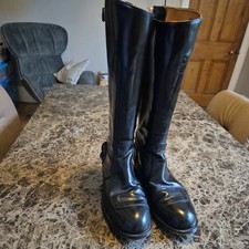 Vgc vintage motorcycle - -, boots