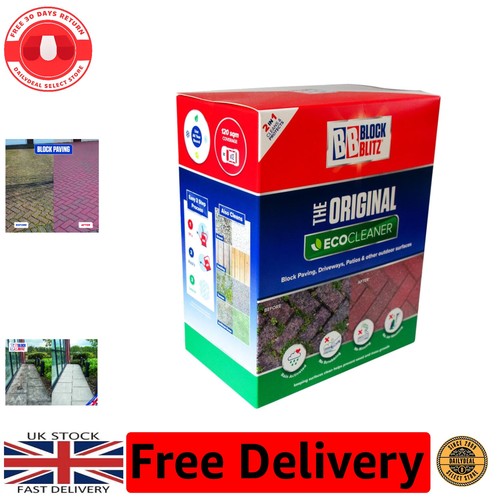 Block paving eco cleaner 8x - paving,