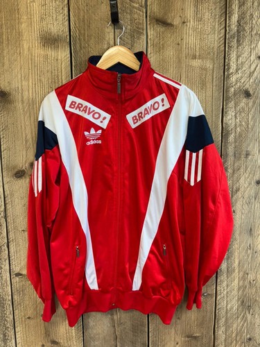1990s adidas tracksuit top - 1990s,