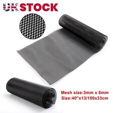 Universal Honeycomb Mesh Black Car Bumper Grill Net Vent Racing Grille