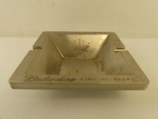 (RefJOH9) Budweiser metal ashtray 11 x 11cm