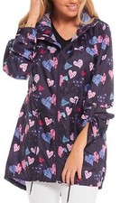 Ladies Hearts Rain Mac