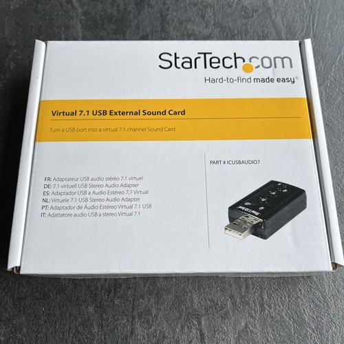 Startech usb sound card - startech,