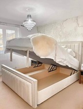 Ottoman Divan  Bed  Double & King Size Bed Without Mattress 