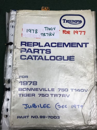 Triumph 750 t140v tr7rv 1978 - triumph,