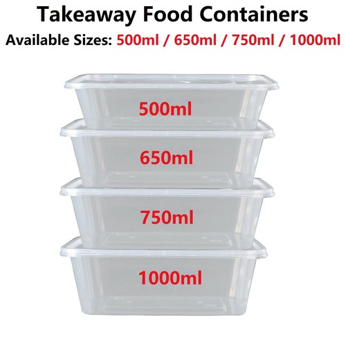 Mart plastic food containers - plastic,