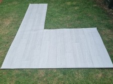 White Vinyl Floor Wood Effect Partial Roll Collection Only Henlow Bedfordshire