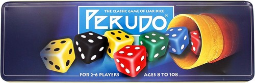 Perudo dice bluffing game - perudo, blue