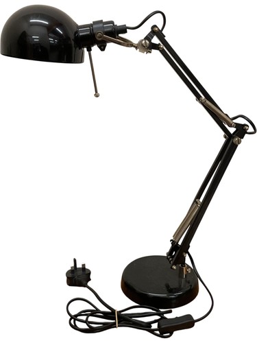 Ikea forså black desk lamp - ikea,